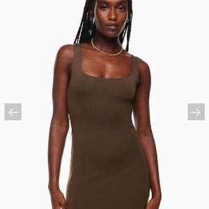 Aritizia Babaton Contour Squareneck Mini Dress